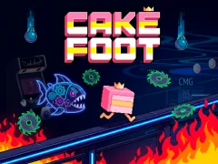 Žaidimas Cake Foot internete