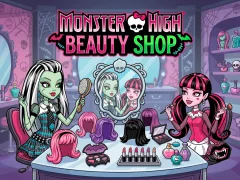 Žaidimas Monster High Beauty Shop internete