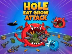Žaidimas Hole Eat Grow Attack internete