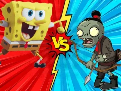 Žaidimas Zombie Vs SpongeBoob internete
