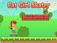 Žaidimas Cat Girl Skater internete