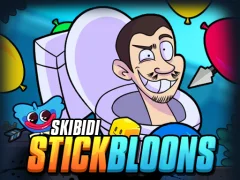Žaidimas Skibidi Stick Bloons internete