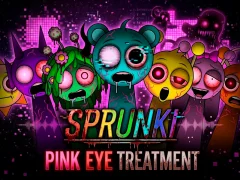 Žaidimas Sprunki: Pink Eye Treatment internete