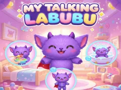 Žaidimas My Talking Labubu internete