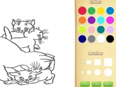 Žaidimas Cats Coloring Book For Kids internete