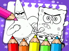 Žaidimas Sponge Bob Coloring Book internete