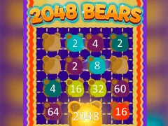 Žaidimas 2048 Bears internete