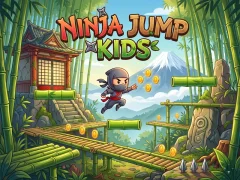Žaidimas Ninja Jump Kids internete