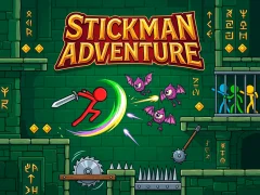 Žaidimas Stickman Adventure internete