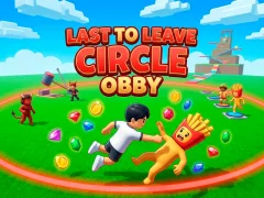 Žaidimas Last to Leave Circle Obby internete