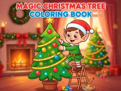 Žaidimas Magic Christmas Tree Coloring Book internete