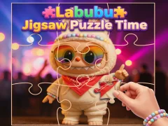 Žaidimas Labubu Jigsaw Puzzle Time internete