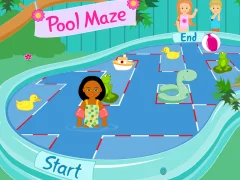 Žaidimas Kelly Club: Pool Maze internete