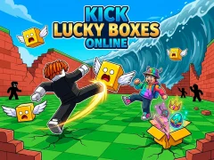 Žaidimas Kick Lucky Boxes Online internete