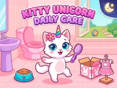 Žaidimas Kitty Unicorn Daily Care internete