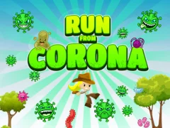 Žaidimas Run From Corona internete