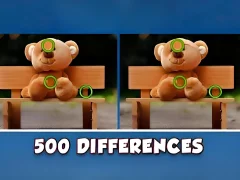 Žaidimas Find 500 Differences internete