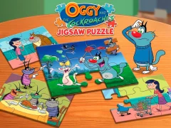 Žaidimas Oggy and the Cockroaches Jigsaw Puzzle internete