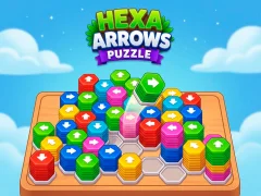 Žaidimas Hexa Arrows Puzzle internete