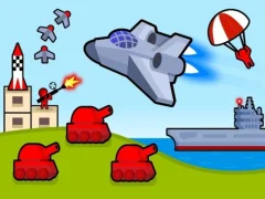 Žaidimas Bomber Plane: 2D Air Strike internete