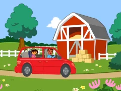 Žaidimas Dora The explorer Dora's Ride-Along Animal Photo Adventure internete