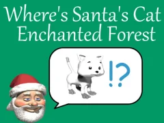 Žaidimas Where's Santa's Cat-Enchanted Forest internete
