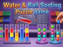 Žaidimas Water & Ball Sorting Puzzle game internete