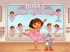 Žaidimas Dora's Ballet Adventures internete