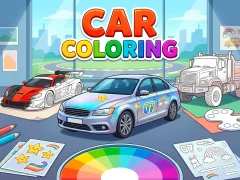 Žaidimas Car Coloring internete