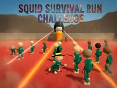 Žaidimas Squid Survival Run Challenge internete