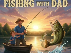Žaidimas Fishing with Dad internete