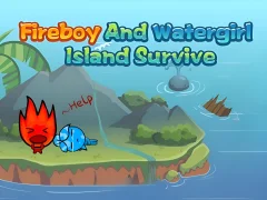 Žaidimas Fireboy and Watergirl Island Survive internete