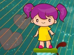 Žaidimas Valentine Girl Jumping internete