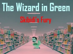 Žaidimas The Wizard Green Skibidis Fury internete
