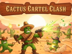Žaidimas Cactus Cartel Clash internete