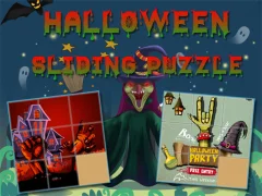 Žaidimas Halloween Sliding Puzzle internete