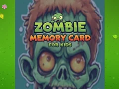 Žaidimas Zombie Memory Card For Kids internete