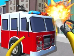 Žaidimas Fire Truck Driving Simulator internete