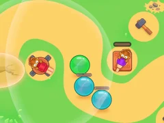 Žaidimas Monkey Bubble Defense internete