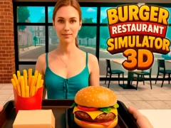 Žaidimas Burger Restaurant Simulator 3D internete