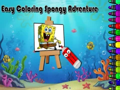 Žaidimas Easy Coloring Spongy Adventure internete