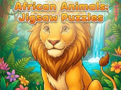 Žaidimas African Animals: Jigsaw Puzzles internete