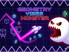 Žaidimas Geometry Vibes Monster internete