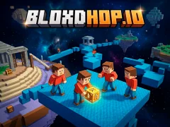 Žaidimas BloxdHop.io internete