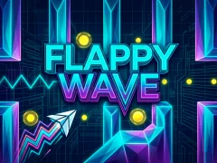 Žaidimas Flappy Wave internete