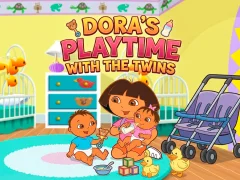 Žaidimas Dora the Explorer Dora's Playtime with the Twins internete