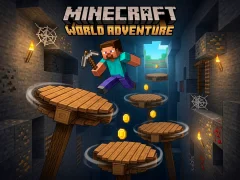 Žaidimas Minecraft World Adventure internete