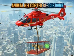 Žaidimas Animal Helicopter Rescue Game internete