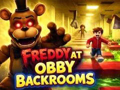 Žaidimas Freddy at Obby Backrooms internete