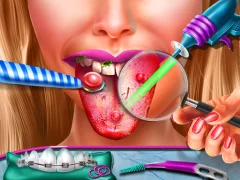 Žaidimas Ellie Tongue Doctor internete